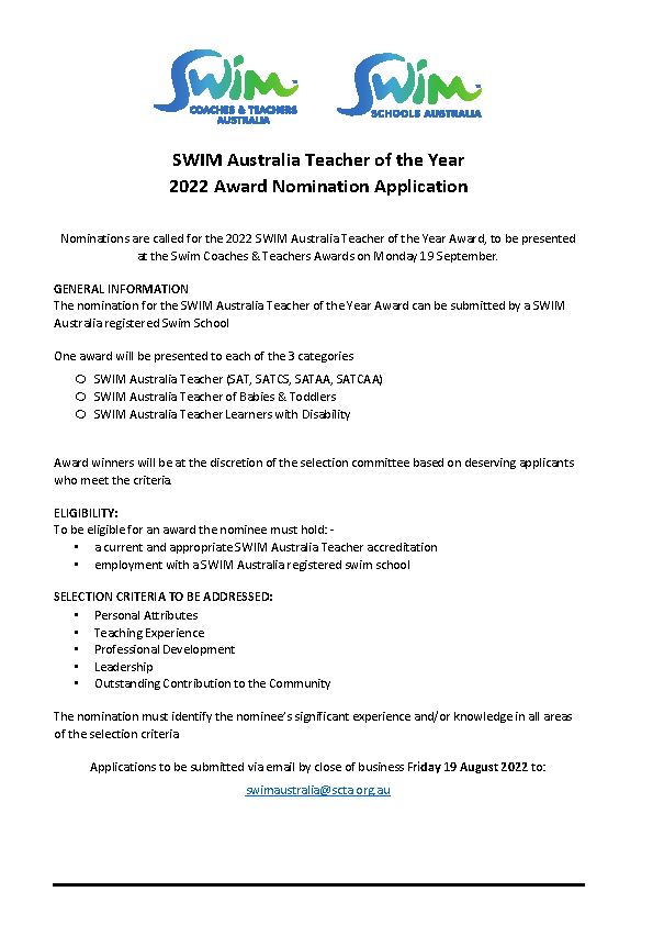 Nomination-Form-Swim-Australia-Teacher-of-the-Year 2022